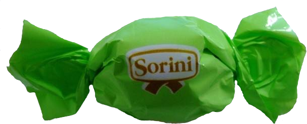 Bonbon zelený oříšk. krém 1 kg