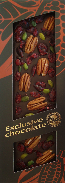 Pekan.ořechy, pistácie, brusinky 130g