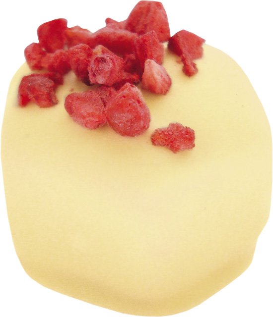 Marcipán s malinami