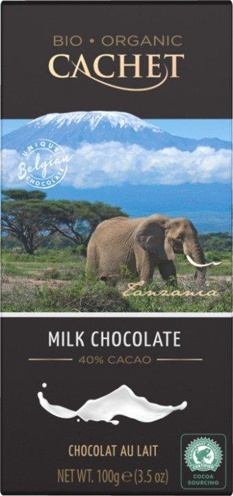 Tanzania mléčná 40% 90g