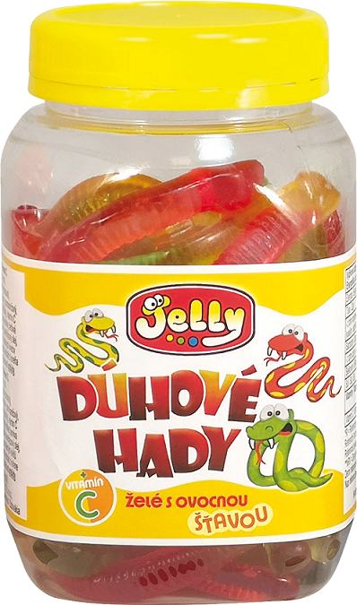 Želé HADI s ovocnou šťávou a vit. C 300g