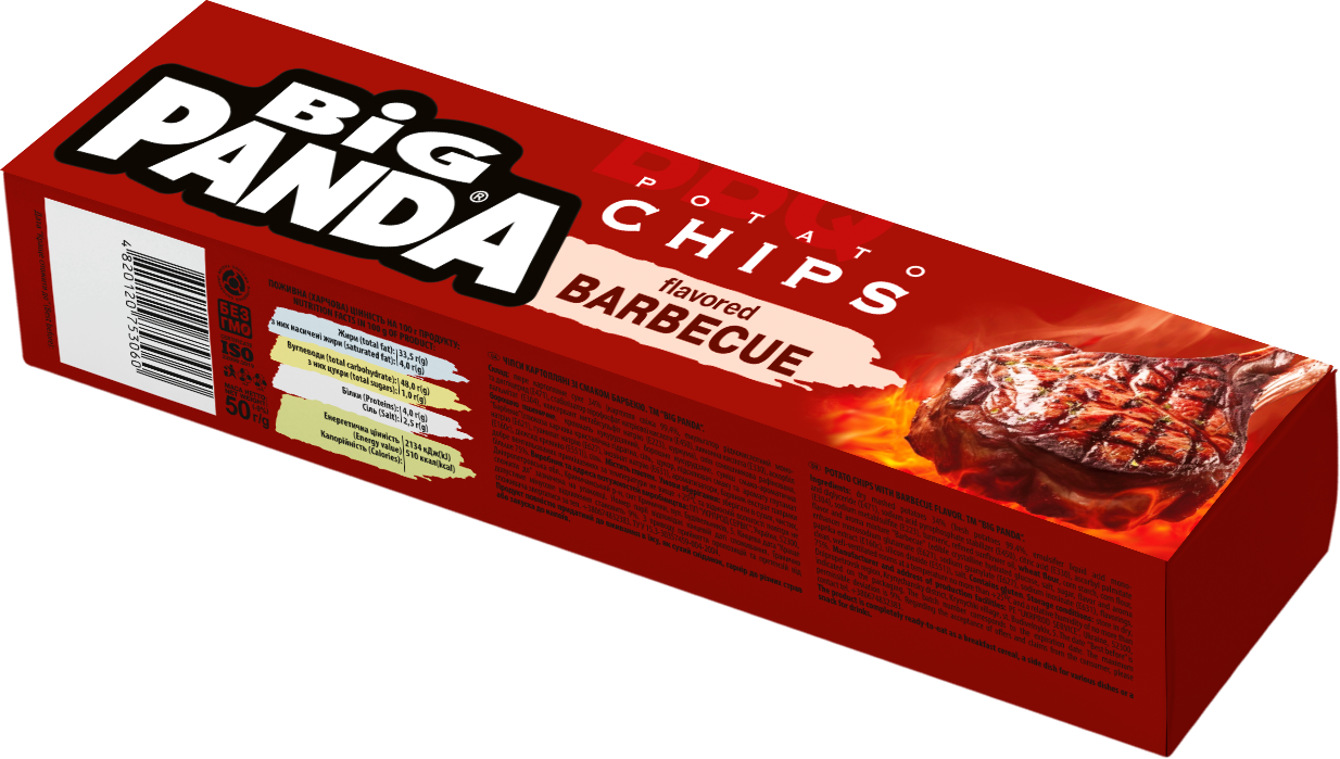 s příchutí BBQ 50g