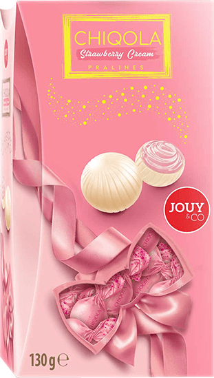 Chiqola Praline Strawberry 130g