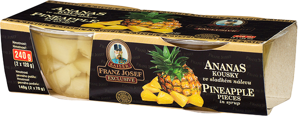 Ananas kousky v nálevu 2x135ml