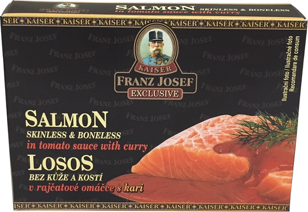 Losos v RAJČATOVÉ omáčce 110g