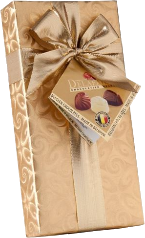 Pralines zlatá mašle 100g