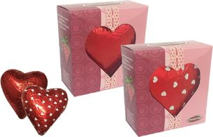 Srdce MLÉČNÉ 16x40g mix