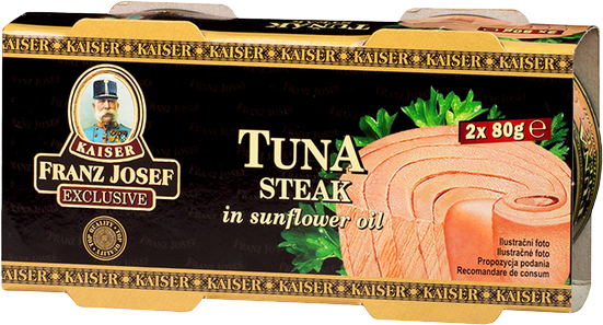 Tuňák steak ve slun. oleji 2x80g 