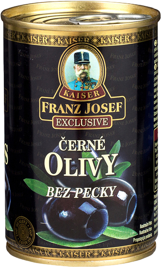 Černé olivy 314ml plech