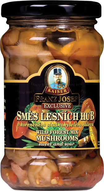 Směs LESNÍCH hub v sladkokyselém nálevu 314ml