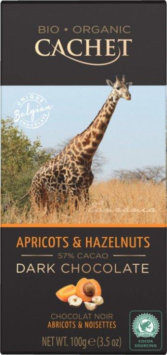 Tanzania hořká meruňka,ořech 57% 100g