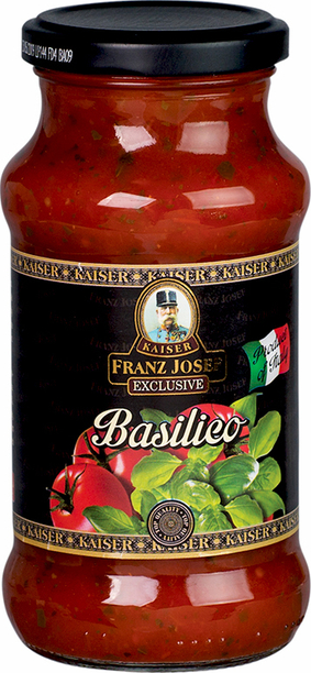 Basilico rajčatová omáčka s bazalkou 350g