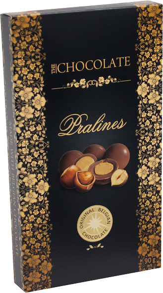 Chocolate Pralines - Hazelnuts 90g