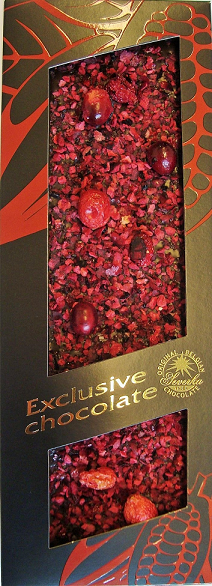 Čokoláda s brusinkami 120g