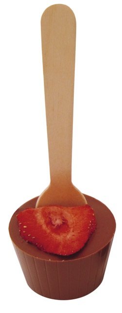 Horká čokoláda s jahodou 35g