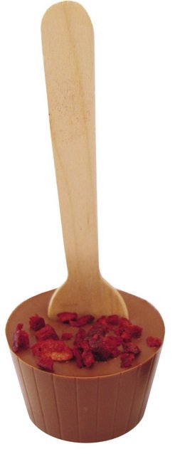 Horká čokoláda s višněmi 35g