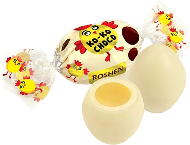 Ko-Ko choco white 1kg 70ks