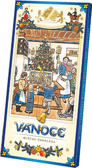 LADA VÁNOCE mléčná čokoláda 80g