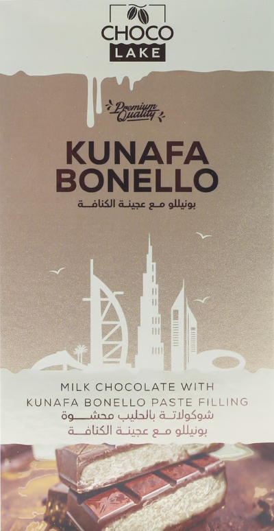 Dubaiská čokoláda BONELLO 190g
