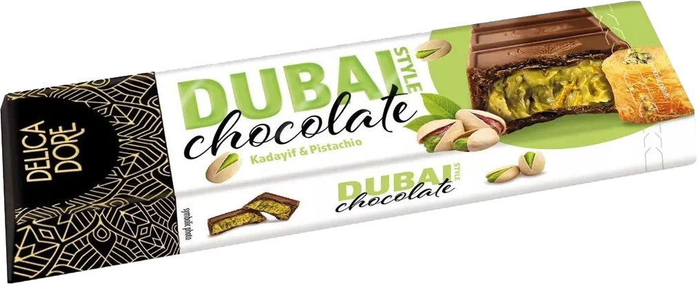 Dubai style kadayif & pistachio 70g