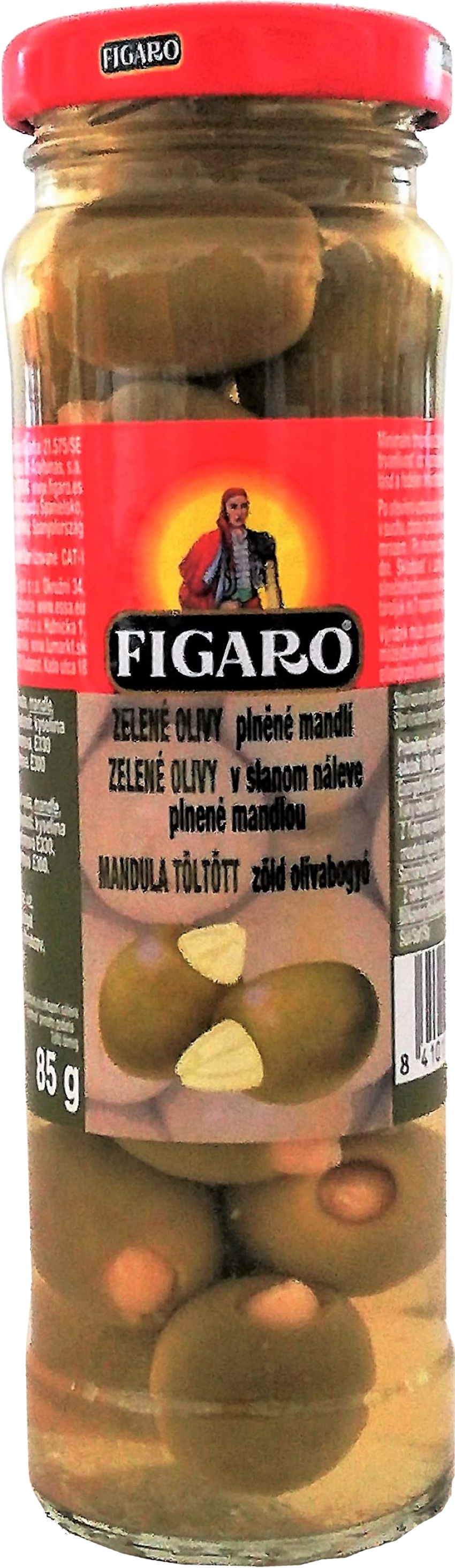 Zelené olivy s MANDLÍ 142g