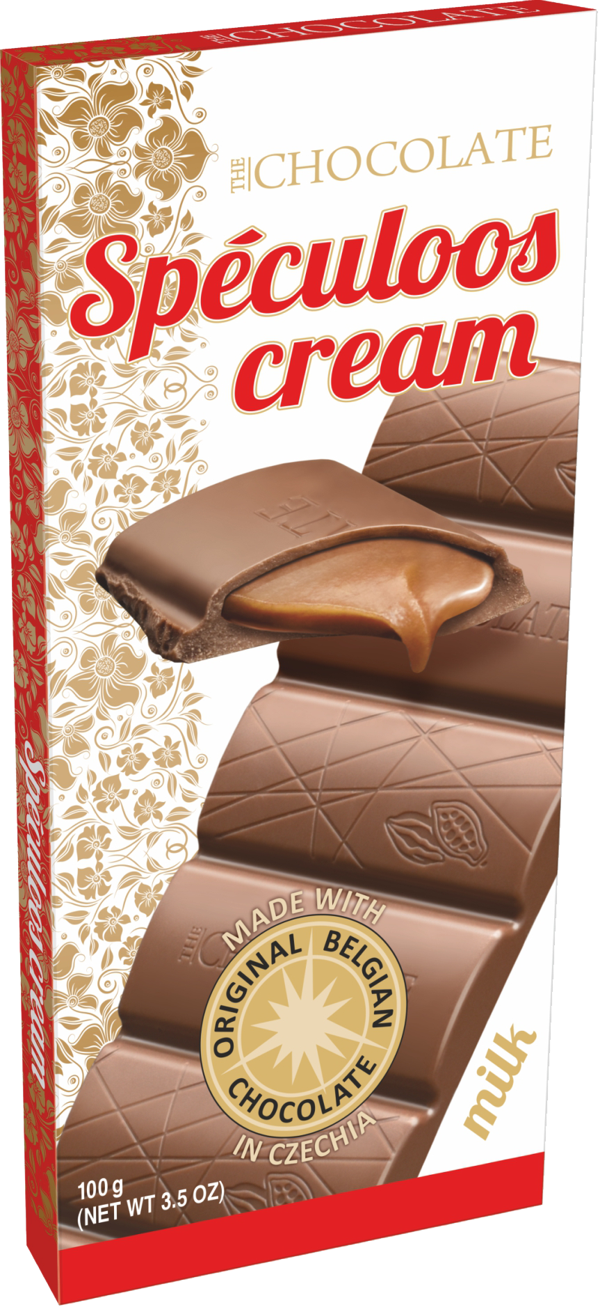 MILK chocolate Spéculoos cream 100g