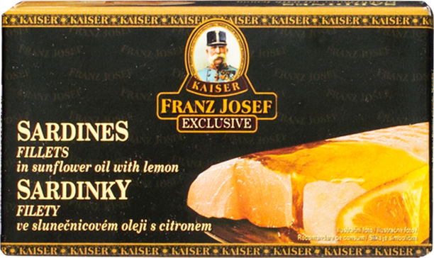 Sardinky ve slun.oleji s CITRONEM 90g