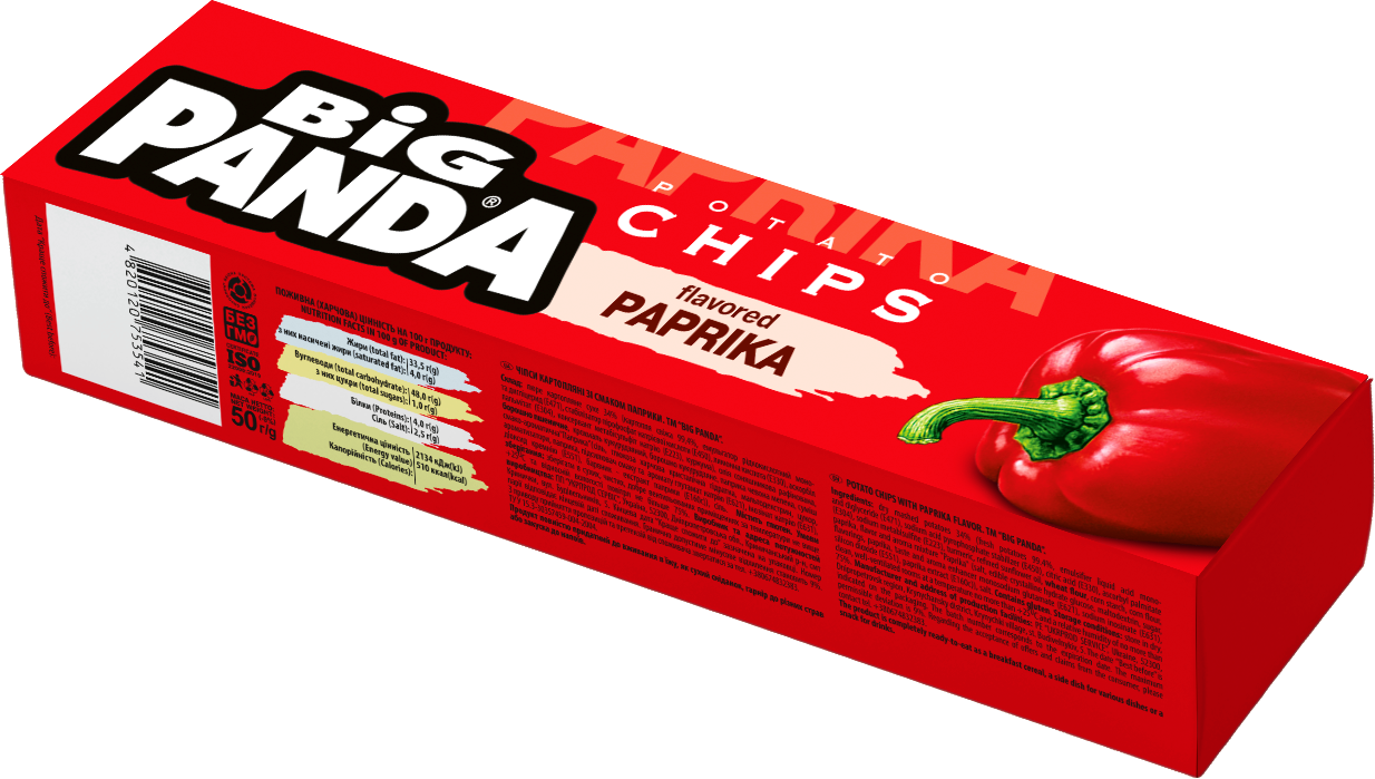 s příchutí PAPRIKA 50g