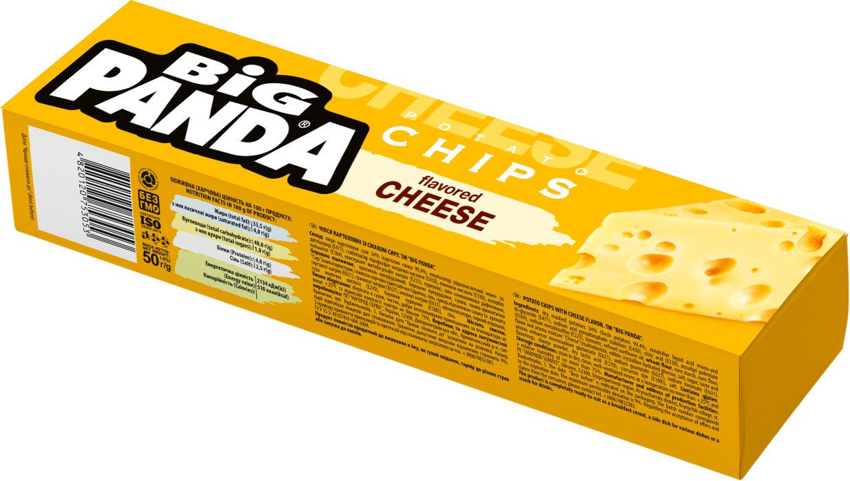 s příchutí CHEESE 50g