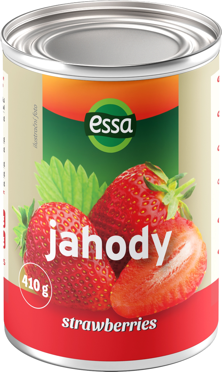 Jahody celé 410g