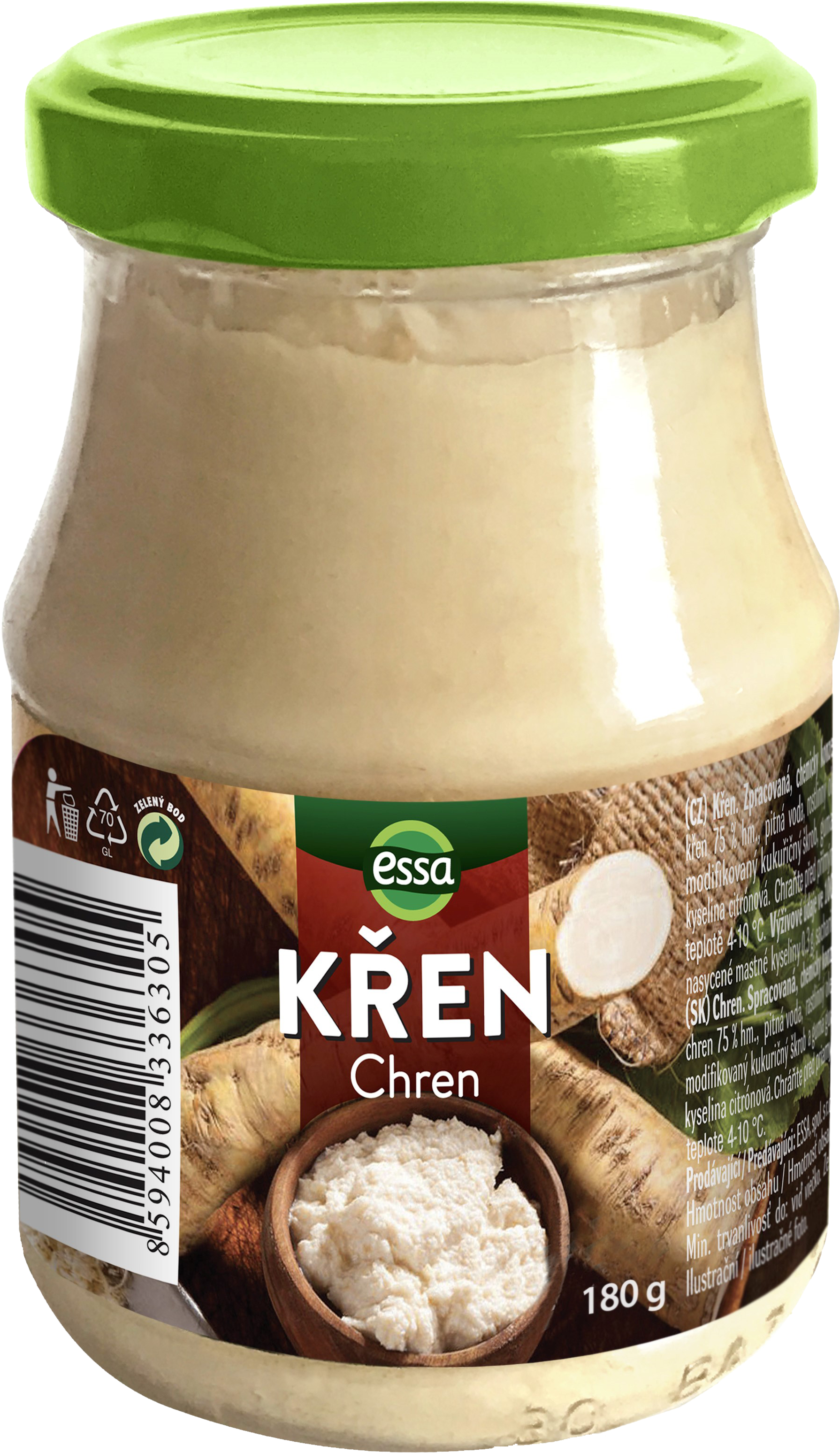 Křen strouhaný 180g
