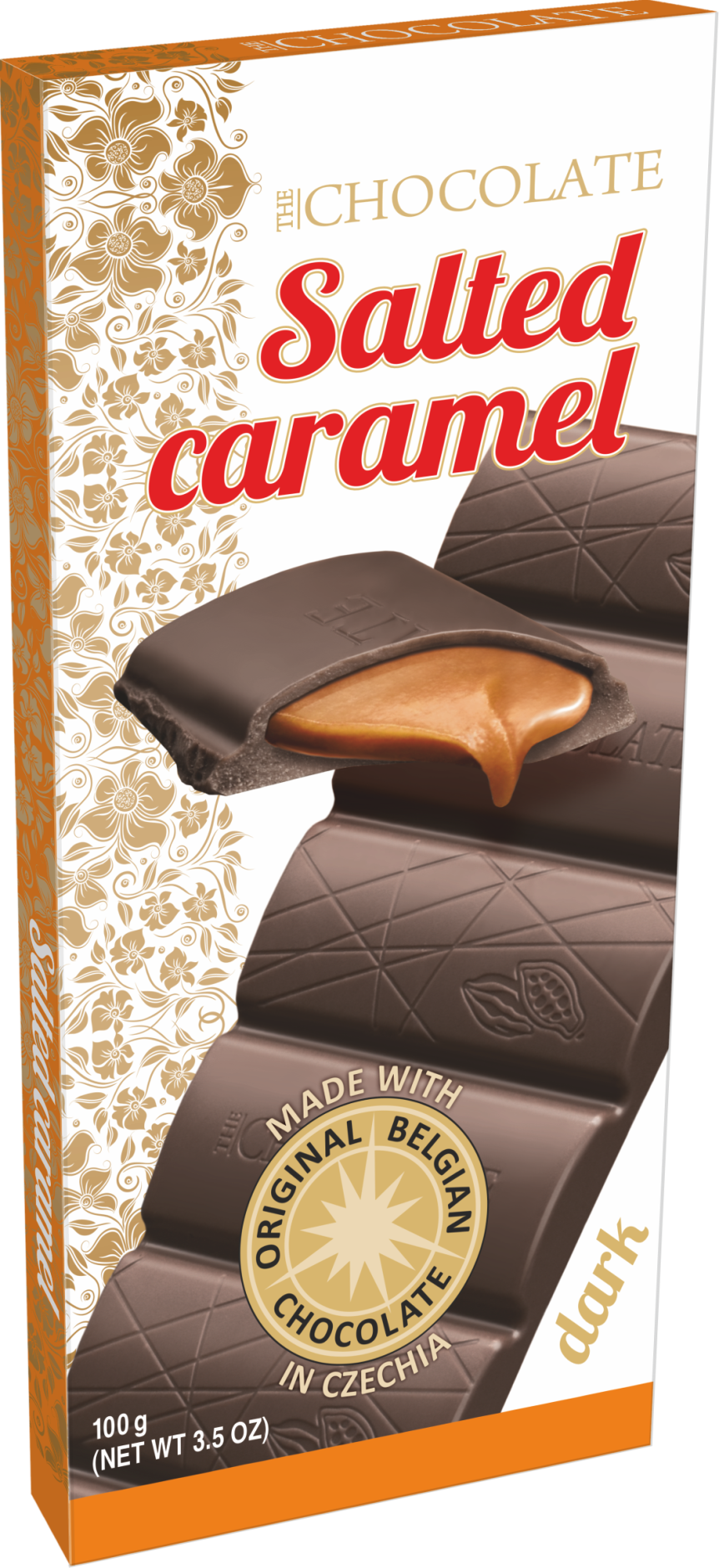 DARK chocolate Salted caramel 100g