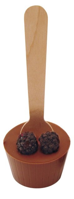 Horká čokoláda s ostružinami 35g