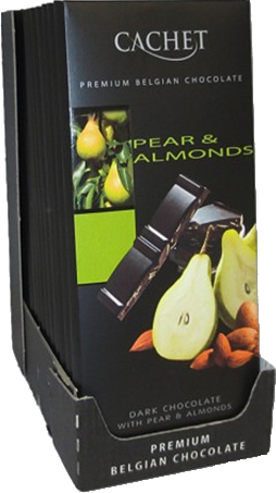 Čok.hruška a mandle 100g