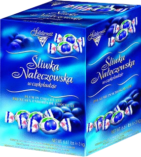 Bonbony 3kg Švestka cca 150ks