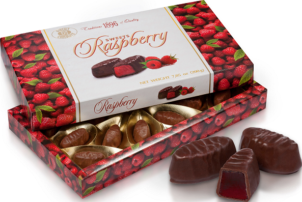 Sweets RASPBERRY 200g želé