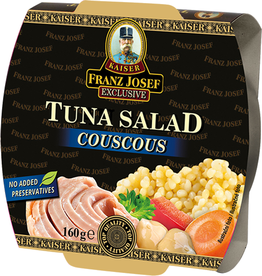 Tuňákový salát COUSCOUS 160g 