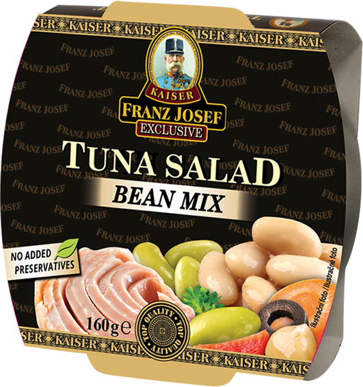 Tuňákový salát BEAN MIX 160g 